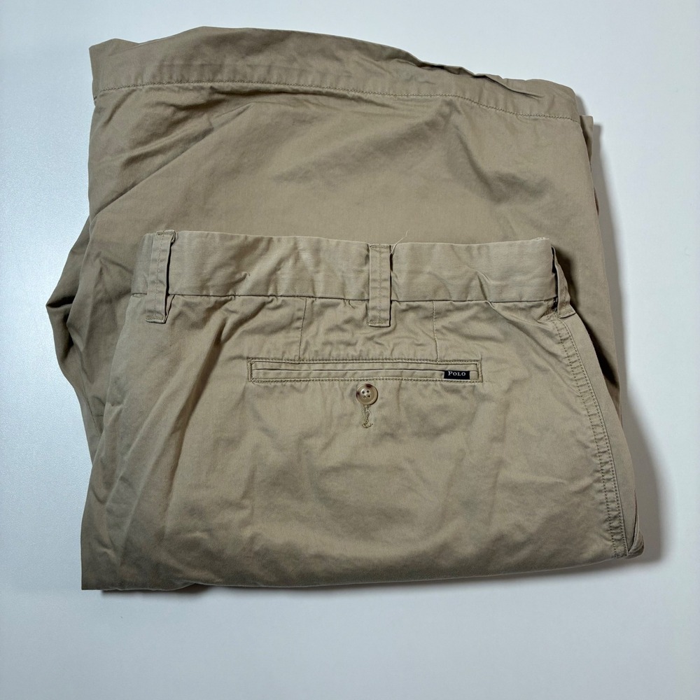 Polo Ralph Lauren Shorts 44 9" Tan Khaki Classic Fit Cotton (Tag 46)